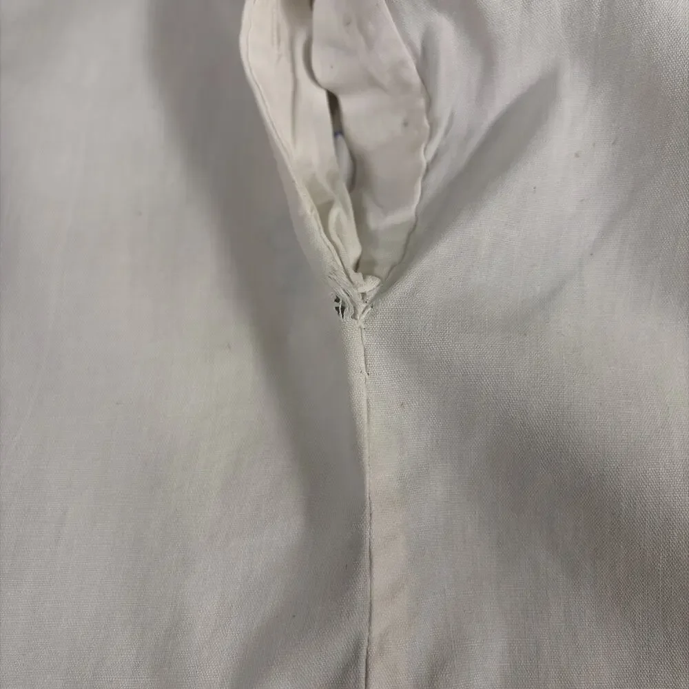 Vintage boys cotton embroidered long sleeve romper Free Shipping Benefits Chrty